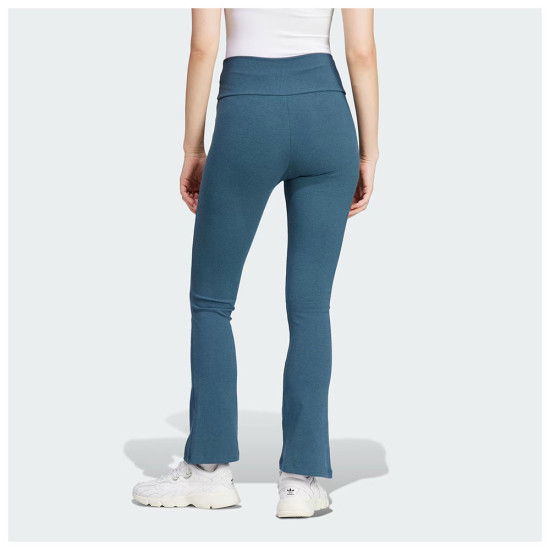 Adidas Γυναικείο παντελόνι-κολάν Essentials Rib Flared Pants